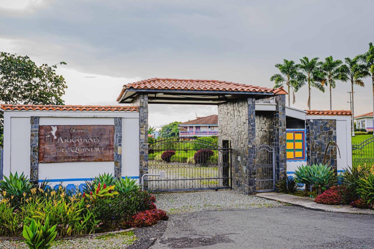 Hotel Arrayanes Del Quindio Montenegro Buitenkant foto